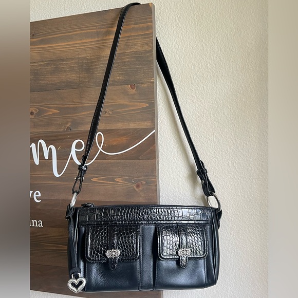 BRIGHTON Leather Shoulder Bag - Picture 2 of 15